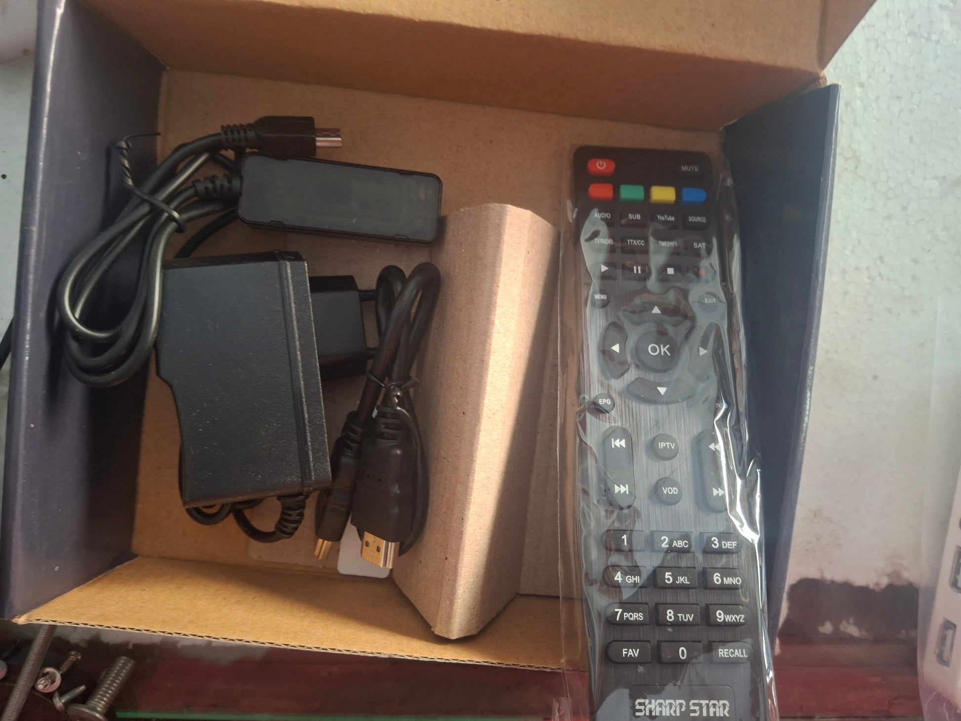 ريسفر شارب ستار h1 بورده كبيره معالج sunplus سوفت وير تايجر